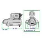 Motor Partida Onix 1.0 1.4 Prisma Montana 1.4 2015 Até 2019 - Imagem 5