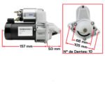 Motor Partida Celta Corsa 1.0 1.4 2000 Até 2015 Onix 12 A 21 - Imagem 5