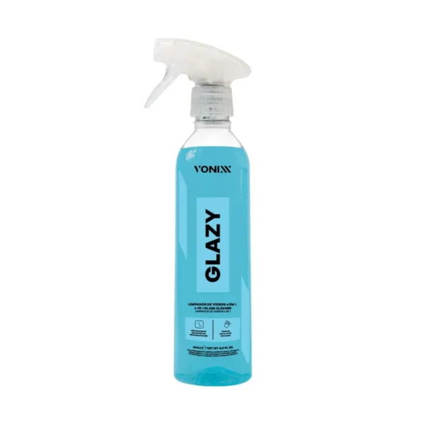 Limpa Vidros 4 Em 1 Redutor Atrito Risco Glazy 500ml Vonixx